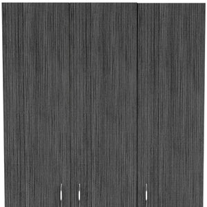 Homeroots 35" Dark Gray Two Drawer Combo Dresser  Manufactured Wood 534934