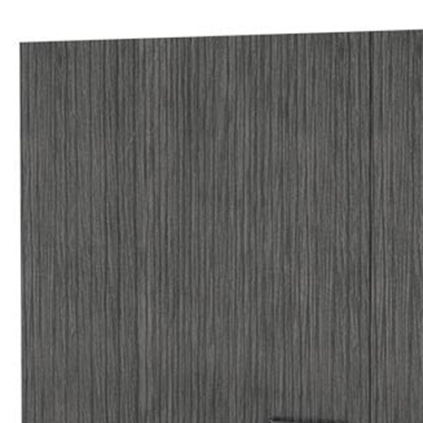 HomeRoots 39" White Wood Wall-Mounted Accent Cabinet - Modern Storage Solution for Clutter-Free Spaces 534995