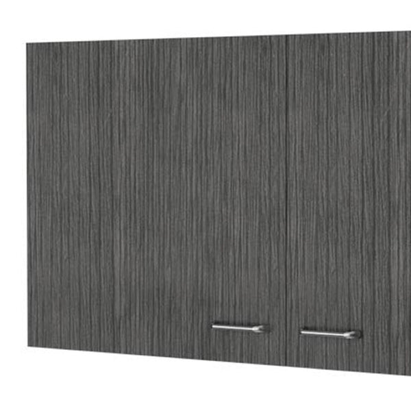 HomeRoots 39" White Wood Wall-Mounted Accent Cabinet - Modern Storage Solution for Clutter-Free Spaces 534995