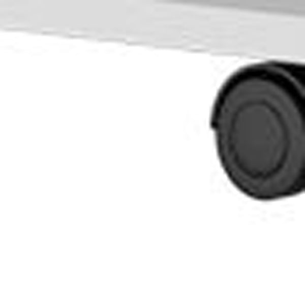 Homeroots 22" Natural And White Wood Lift Top Coffee Table With Two Shelves   535061