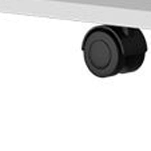 Homeroots 22" Natural And White Wood Lift Top Coffee Table With Two Shelves   535061