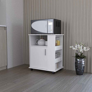 HomeRoots 29" White Wood Accent Cabinet - Elegant Storage Solution for Stylish Spaces, Modern & Farmhouse Decor 535066