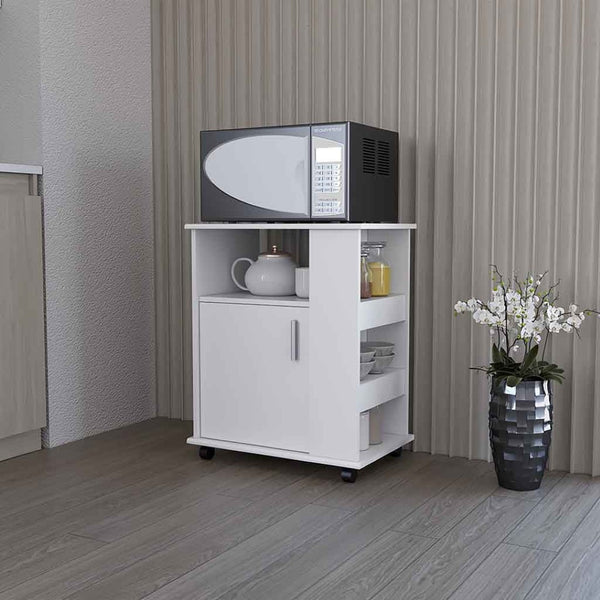 HomeRoots 29" White Wood Accent Cabinet - Elegant Storage Solution for Stylish Spaces, Modern & Farmhouse Decor 535066