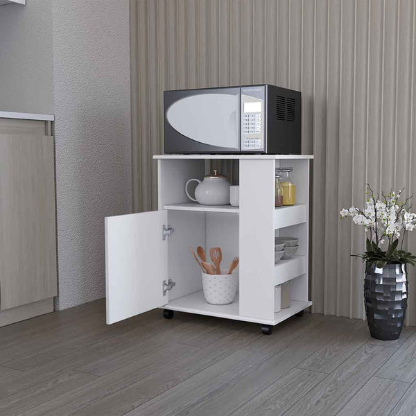 HomeRoots 29" White Wood Accent Cabinet - Elegant Storage Solution for Stylish Spaces, Modern & Farmhouse Decor 535066