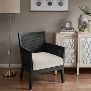 Madison Park Diedra Transitional Accent Chair MP100-1174 Black