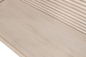 Sarreid Stacked Bench Stone Grey - Stylish Reclaimed Pine Seating With A Chic Stone Grey Finish For Any Space Grey  53528-1