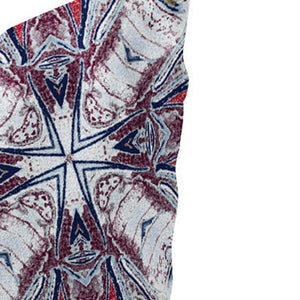 Homeroots Set Of Two 16" X 16" Blue And Gray Blown Seam Floral Indoor Outdoor Throw Pillow  Polyester 535591