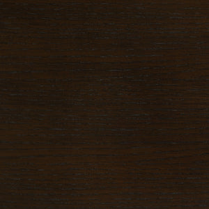 English Elm Cornish 5-Piece Dining Set With Cappuccino Table & Black Faux Leather Chairs For Elegant Meals B062S00817