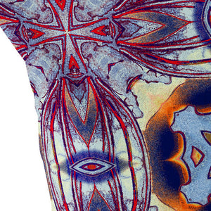 Homeroots Set Of Two 16" X 16" Blue And Purple Blown Seam Floral Indoor Outdoor Throw Pillow  Polyester 535602