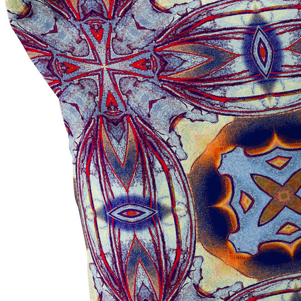 Homeroots Set Of Two 16" X 16" Blue And Purple Blown Seam Floral Indoor Outdoor Throw Pillow  Polyester 535602