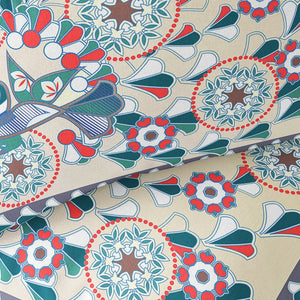 Homeroots Set Of Two 16" X 16" Green And Red Peacock Blown Seam Floral Indoor Outdoor Throw Pillow  Polyester 535664