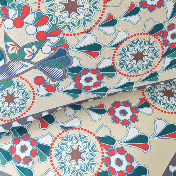 Homeroots Set Of Two 16" X 16" Green And Red Peacock Blown Seam Floral Indoor Outdoor Throw Pillow  Polyester 535664