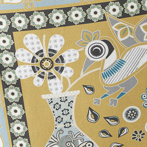 Homeroots Set Of Two 16" X 16" Beige And White Peacock Blown Seam Floral Indoor Outdoor Throw Pillow  Polyester 535687