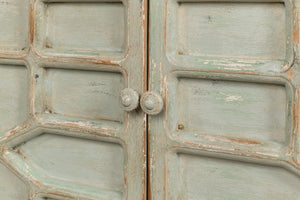 Sarreid Isla Entrance Commode In Sage Finish - Elegant Pine Wood Design For Stylish Home Interiors Green  53584-4