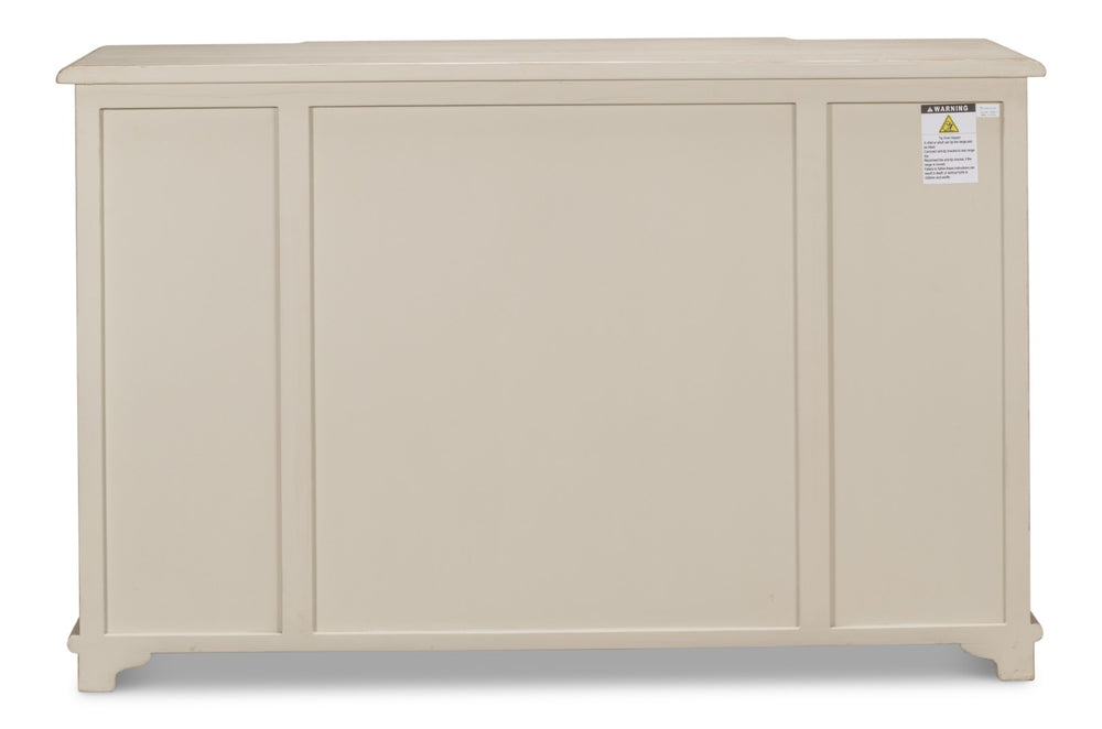 Sarreid Entree' Sideboard In Stone Grey Finish - Stylish Pine Storage Solution For Modern Homes Grey  53585-1
