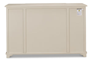 Sarreid Entree' Sideboard In Stone Grey Finish - Stylish Pine Storage Solution For Modern Homes Grey  53585-1