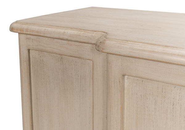 Sarreid Entree' Sideboard In Stone Grey Finish - Stylish Pine Storage Solution For Modern Homes Grey  53585-1