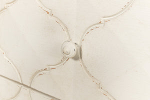 Sarreid Sommeil 3 Drawer Commode In Antique White - Elegant Pine Wood Storage Solution For Your Home White  53586-3