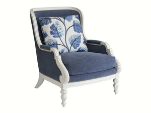 Lexington Barclay Butera Kamari Chair - Elegant Custom Upholstery With Ultra Down Cushion, Nailhead Trim & Artisan Design   5358-11-40