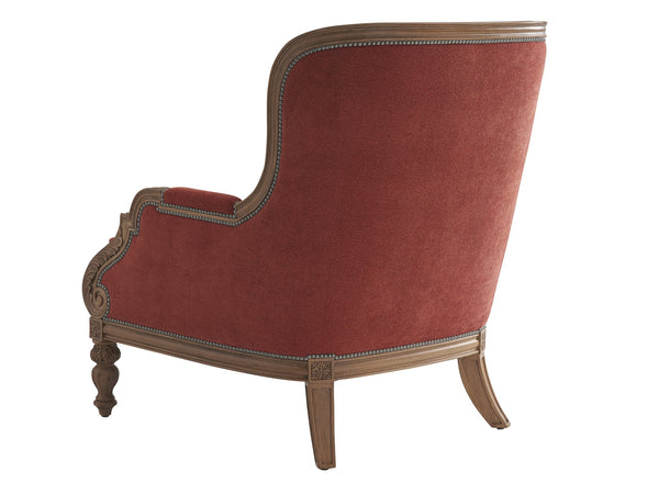 Lexington Barclay Butera Kamari Chair - Elegant Custom Upholstery With Ultra Down Cushion, Nailhead Trim & Artisan Design   5358-11-41