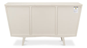 Sarreid Ribbed 9-drawer Commode In Antique White - Elegant Pine Wood Storage Solution For Any Room White  53590-3