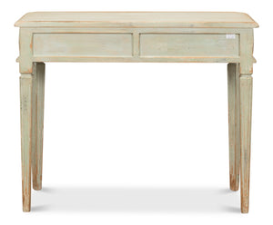 Sarreid Cora Lamp Table Sage - Stylish Pine Accent For Your Home, Perfect For Living Room Or Bedroom Decor Green  53595-4