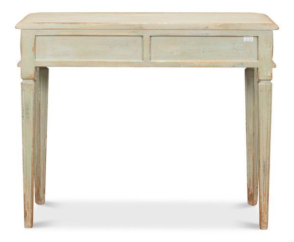 Sarreid Cora Lamp Table Sage - Stylish Pine Accent For Your Home, Perfect For Living Room Or Bedroom Decor Green  53595-4