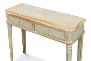Sarreid Cora Lamp Table Sage - Stylish Pine Accent For Your Home, Perfect For Living Room Or Bedroom Decor Green  53595-4