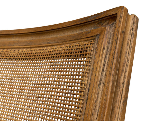 Sarreid Boyd Side Chair Set Of 2 - Stylish Blue Fabric Upholstery With Durable Solid Ash Frame Design Blue  53609