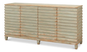 Sarreid Tristen Sideboard Sage - Elegant Pine Storage Solution With Stylish Finish For Modern Interiors Green  53612-4