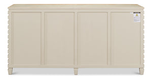 Sarreid Tristen Sideboard Sage - Elegant Pine Storage Solution With Stylish Finish For Modern Interiors Green  53612-4