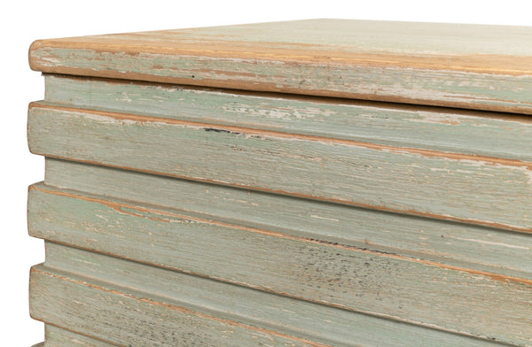 Sarreid Tristen Sideboard Sage - Elegant Pine Storage Solution With Stylish Finish For Modern Interiors Green  53612-4