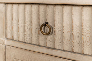 Sarreid Inspire Stone Grey Desk - Stylish Pine Finish For Modern Home Office & Creative Workspaces Grey  53616-1