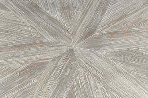 Sarreid Golightly Dining Table - Moonskin Finish Pine Table For Elegant Dining & Stylish Home Décor Grey  53621-g