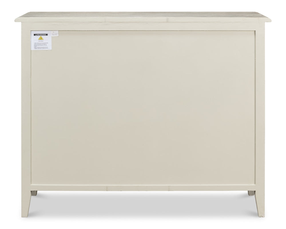 Sarreid Shepherd Bungalow Buffet In Moonskin Finish - Elegant Pine Storage Solution For Your Home Decor Grey  53622-g