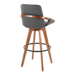 English Elm Dining/accent Chair Solid Wood Tapered Legs Cream Upholstery Mid-century Modern Seating B202P471172