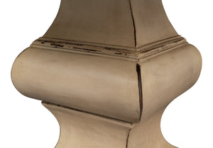 Sarreid Elias Dining Table - Elegant Cream & Brown Mango Wood Design For Stylish Dining Experiences Brown  53634