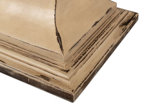 Sarreid Elias Dining Table - Elegant Cream & Brown Mango Wood Design For Stylish Dining Experiences Brown  53634