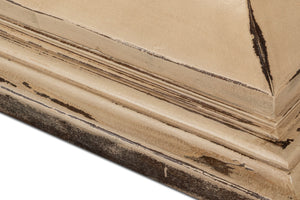 Sarreid Elias Dining Table - Elegant Cream & Brown Mango Wood Design For Stylish Dining Experiences Brown  53634