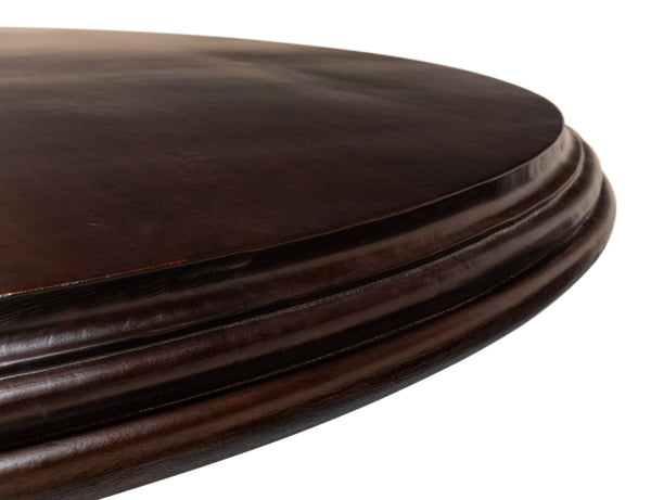 Sarreid Elias Dining Table - Elegant Cream & Brown Mango Wood Design For Stylish Dining Experiences Brown  53634