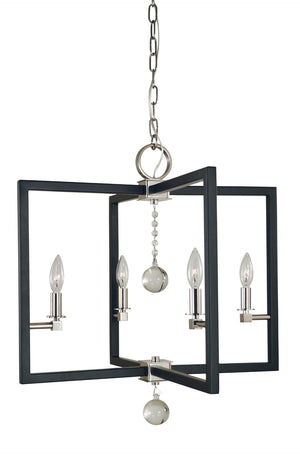 Framburg 4-light Antique Brass Taylor Sconce With Amber Marble Glass Shade - Elegant, Stylish Lighting Fixture Polished Nickel,Matte Black Metal 5364 Pn/Mblack