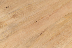 Sarreid Chantal Pedestal Dining Table With Elegant Dentil Molding - Mango Wood In Rich Sienna Finish Natural  53640