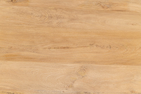 Sarreid Guillermo Dining Table - Elegant Mango Wood With Sienna Lacquered Finish For Modern Dining Spaces Natural  53643