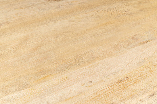 Sarreid Oleski Round Dining Table - Elegant Mango Wood With Sienna Finish For Stylish Dining Spaces Natural  53644