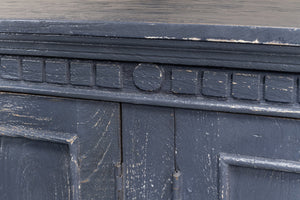 Sarreid Ashlyn Sideboard - Stunning Colonial Blue Finish In Durable Mango Wood For Stylish Storage Solutions Blue  53652