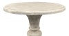 Sarreid Cecelia Natural Finish Pedestal Table - Stylish Mango Wood Design For Your Dining Room Décor Natural  53653