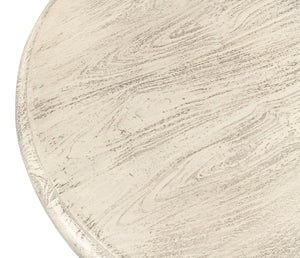 Sarreid Cecelia Natural Finish Pedestal Table - Stylish Mango Wood Design For Your Dining Room Décor Natural  53653