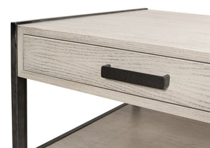 Sarreid Covet Cocktail Table - Elegant Ivory Bianca Finish With Birch & Ash, Modern Mdf Design For Your Home Ivory  53670