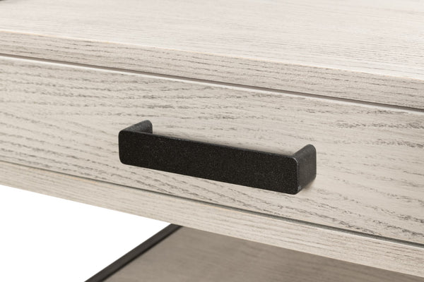 Sarreid Covet Cocktail Table - Elegant Ivory Bianca Finish With Birch & Ash, Modern Mdf Design For Your Home Ivory  53670