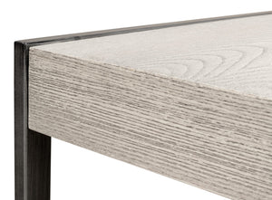 Sarreid Covet Side Table - Elegant Ivory Bianca Finish With Birch, Ash, And Mdf - Perfect For Any Space! Ivory  53671